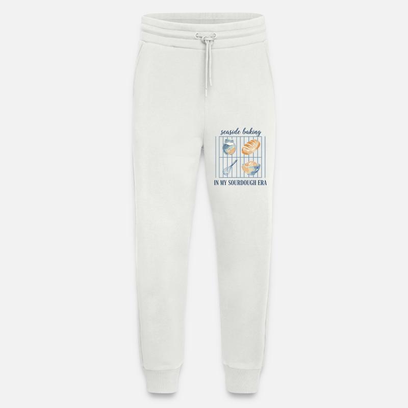 Sourdough Baking Bread Baking Era - Jogging Pants - made by SPREAD  - OFF WHITE