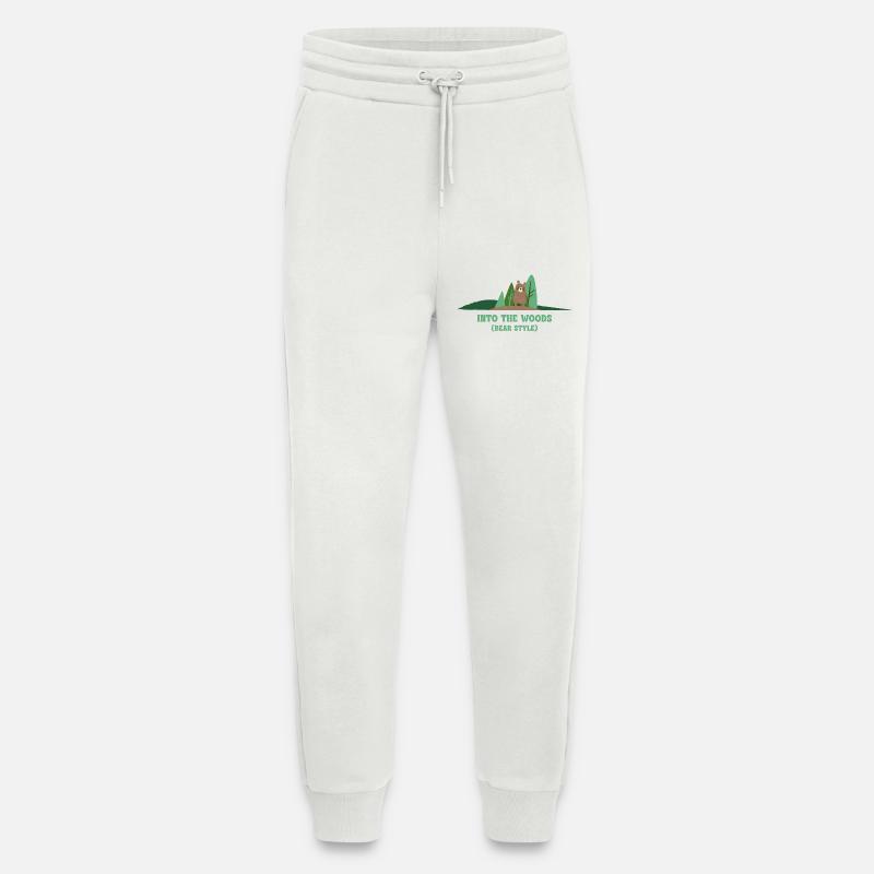 In den Wald: Bär Stil - Jogginghose - made by SPREAD - OFF WHITE