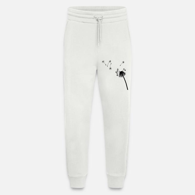 Silhouette Seeding Löwenzahn - Jogginghose - made by SPREAD - OFF WHITE