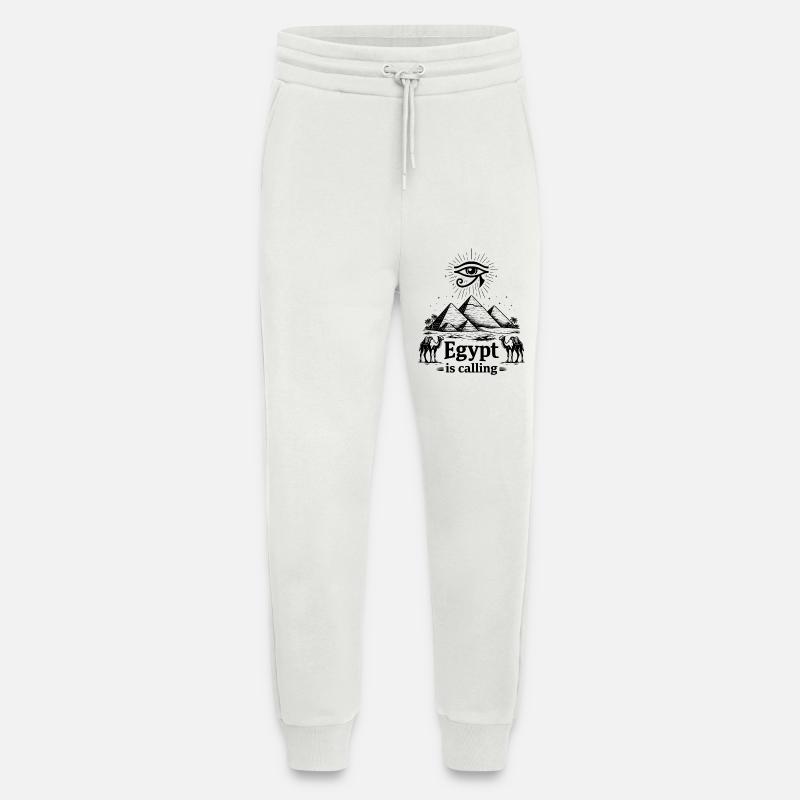 Egypt is calling Pharaoh Egypt Holidays - Jogging Pants - made by SPREAD  - OFF WHITE
