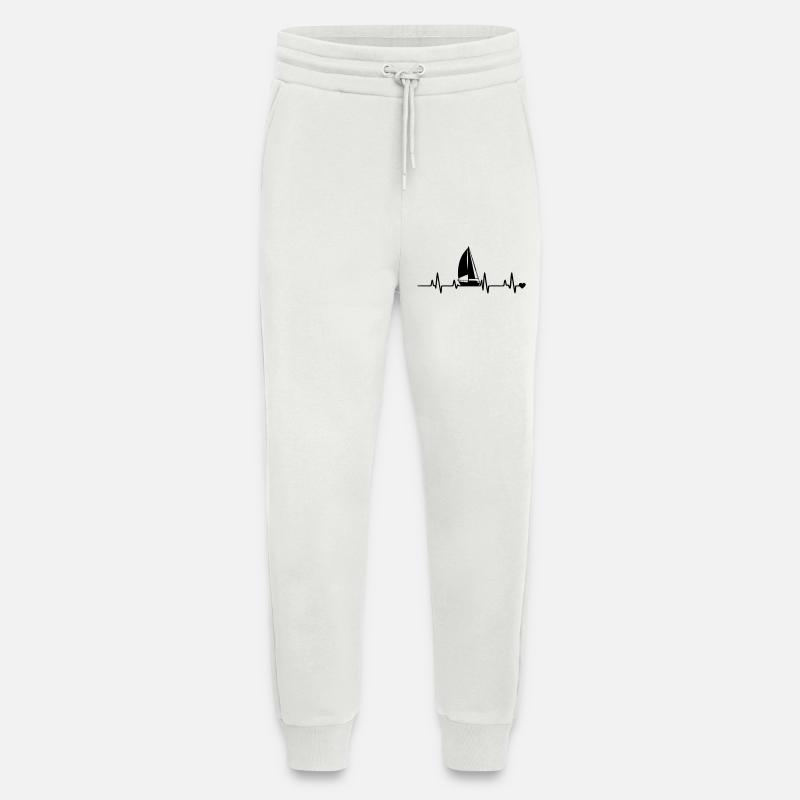 segelboot - Jogginghose - made by SPREAD - OFF WHITE