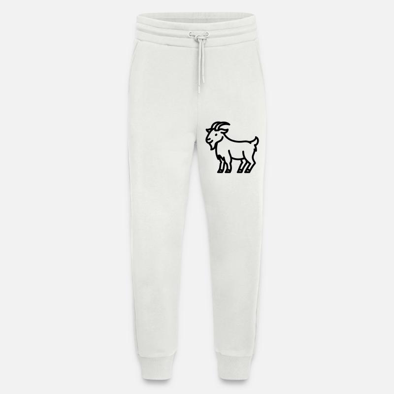 goat - Jogging Pants - made by SPREAD  - OFF WHITE