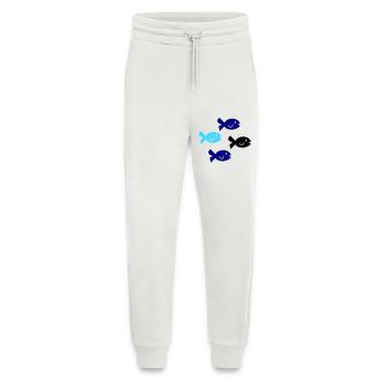 Pisces Silhouette - Jogging Pants - made by SPREAD  - OFF WHITE - Front