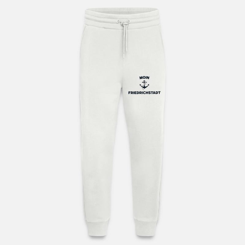 Moin Friedrichstadt – Maritimes Anker Design - Jogginghose - made by SPREAD - OFF WHITE