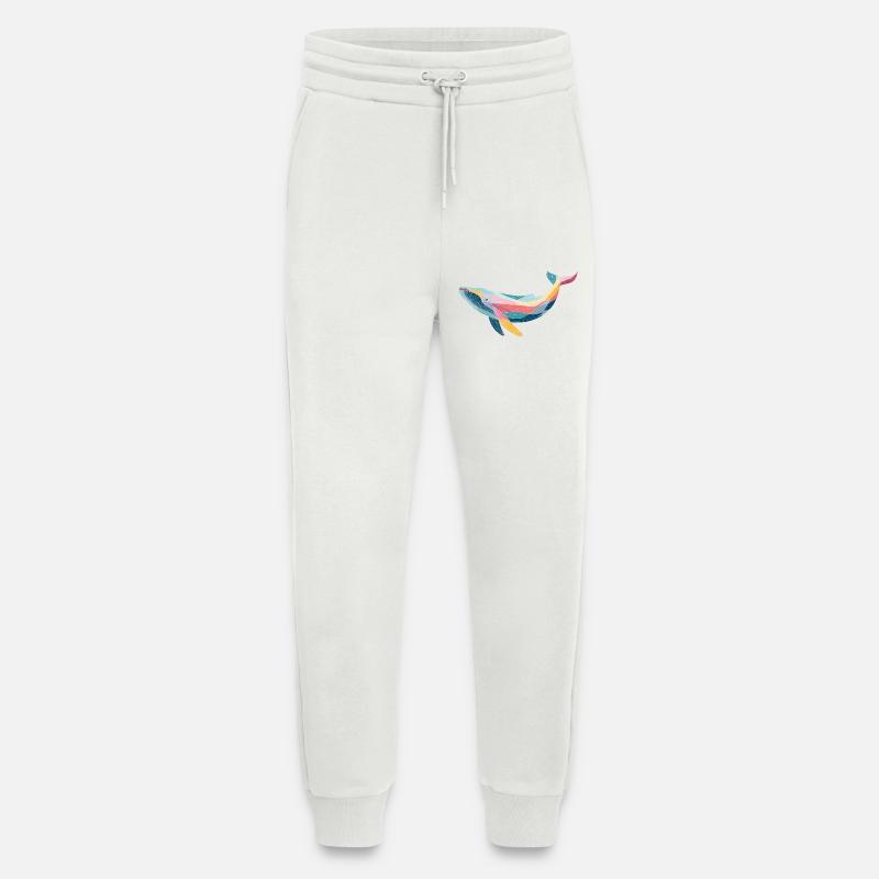 Wal, Meerestier - Jogginghose - made by SPREAD - OFF WHITE