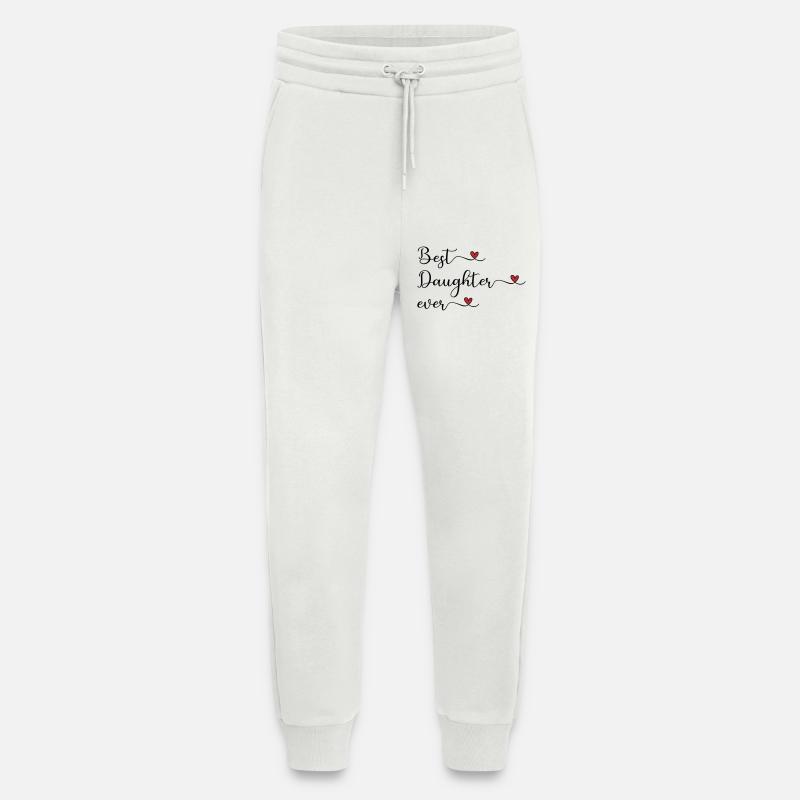 Beste Tochter aller Zeiten - Jogginghose - made by SPREAD - OFF WHITE