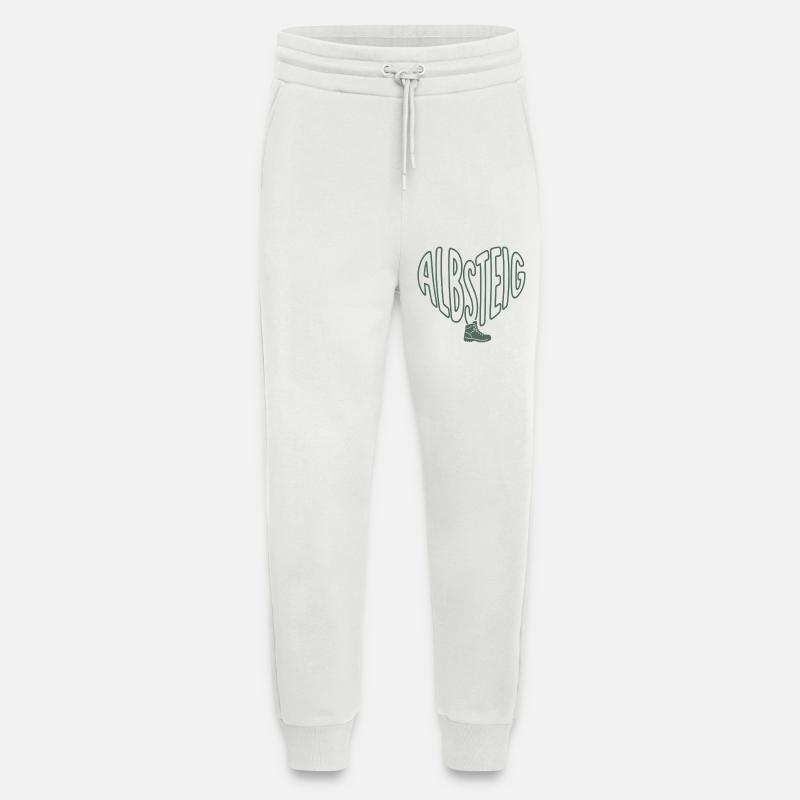 Albsteig Herz mit Wanderstiefel - Jogginghose - made by SPREAD - OFF WHITE