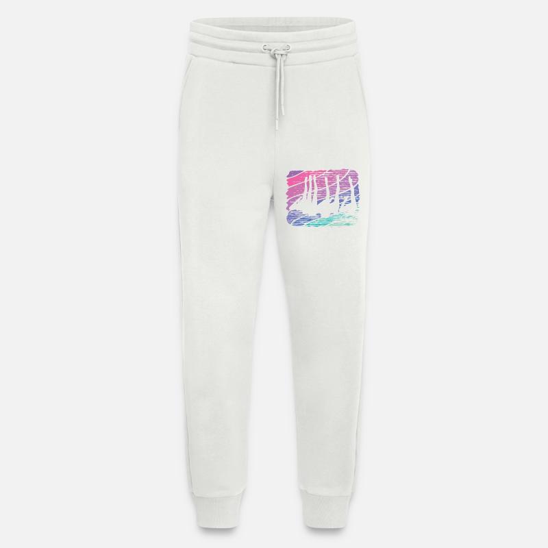 Artistic Swim Team Synchronized Swimming - Jogging Pants - made by SPREAD - OFF WHITE