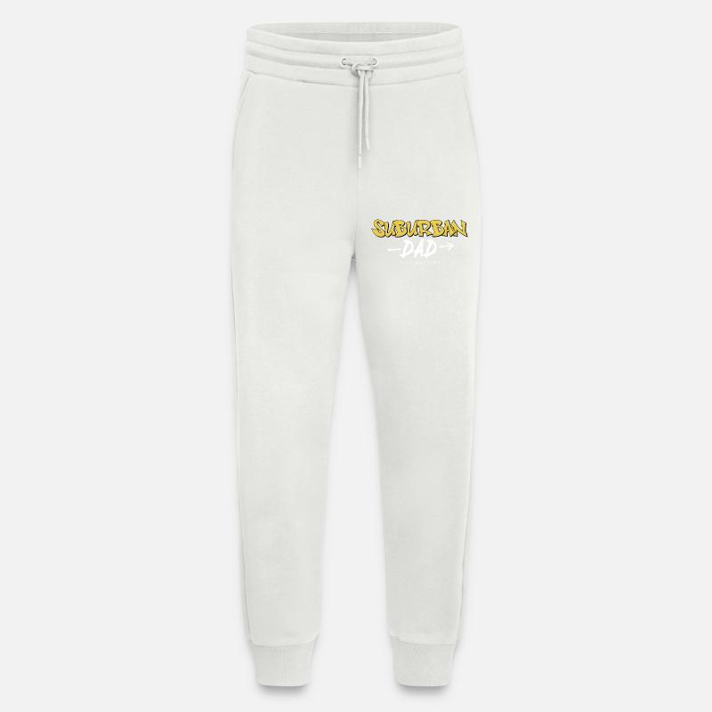 Suburban Dad, Yellow Graffiti Art - Jogginghose - made by SPREAD - OFF WHITE