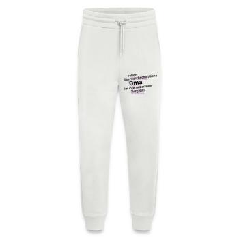 überdurchschnittliche oma - Jogginghose - made by SPREAD - OFF WHITE - Vorne