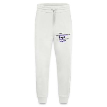überdurchschnittlicher papa - Jogginghose - made by SPREAD - OFF WHITE - Vorne