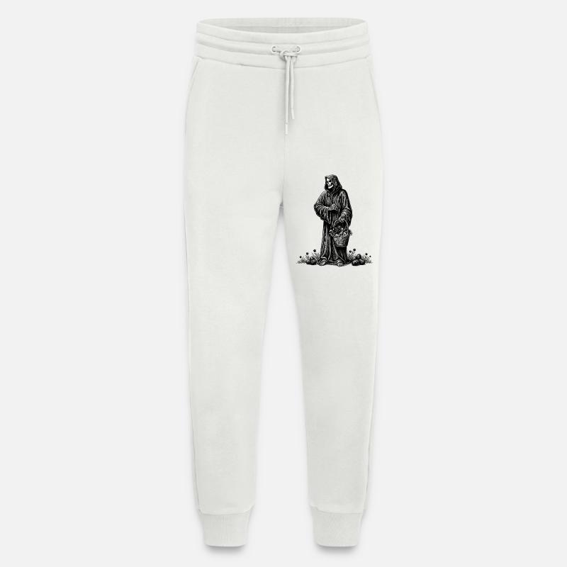 Todesfigur Osterkorb Versteckte Eier Gras - Jogginghose - made by SPREAD - OFF WHITE