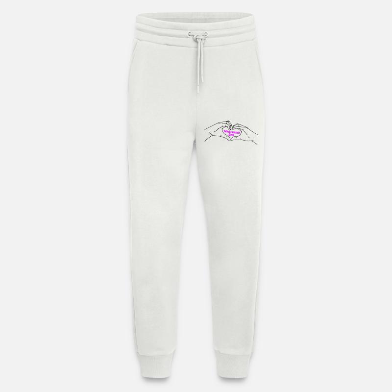 Herz Symbol Gicht - Jogginghose - made by SPREAD - OFF WHITE