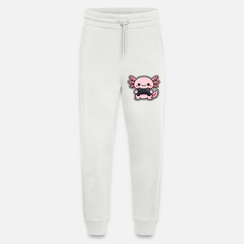 Kawaii Gaming-Drache mit Controller - Jogginghose - made by SPREAD - OFF WHITE