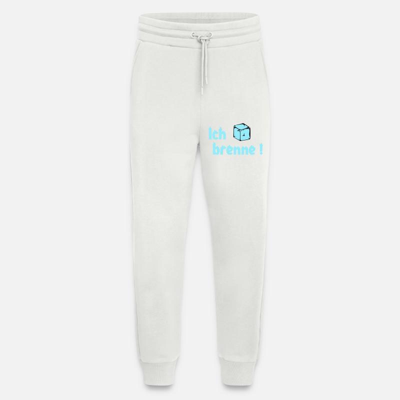 Ich brenne - Jogginghose - made by SPREAD - OFF WHITE