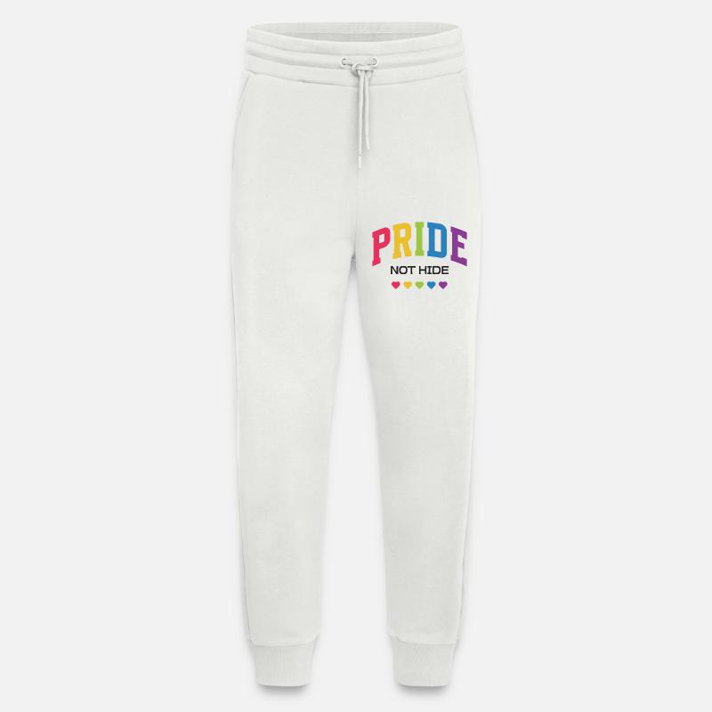 LGBTQ-Pride-Monat – Pride, nicht verstecken. - Jogginghose - made by SPREAD - OFF WHITE