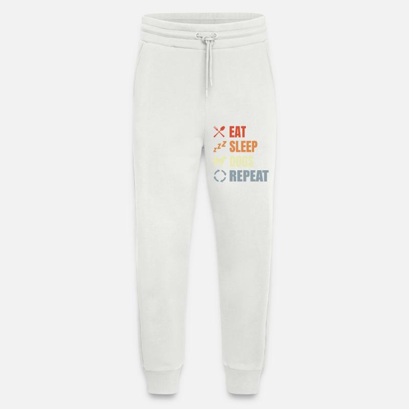Hundebesitzer Routine - Jogginghose - made by SPREAD - OFF WHITE