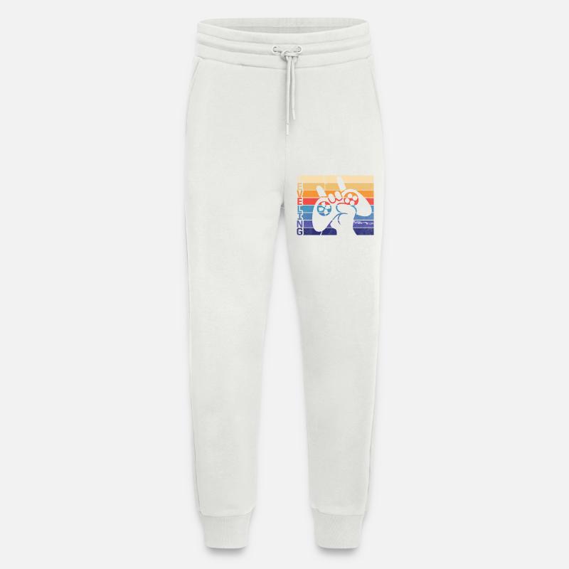 Level-Gamer-Controller - Jogginghose - made by SPREAD - OFF WHITE