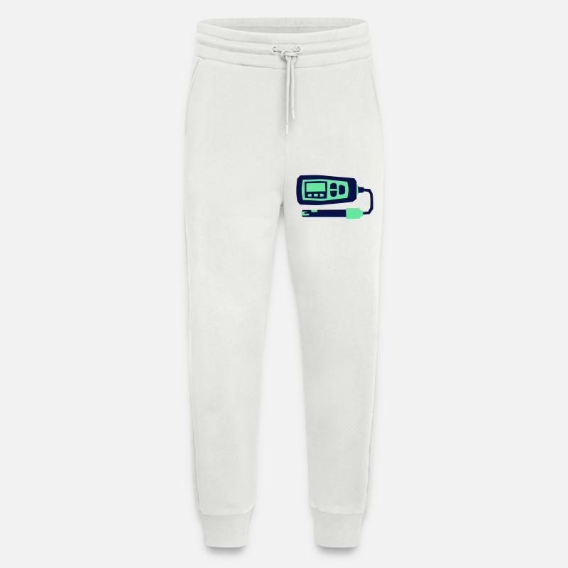 pH Meter Hydroponics Tool - Jogging Pants - made by SPREAD  - OFF WHITE