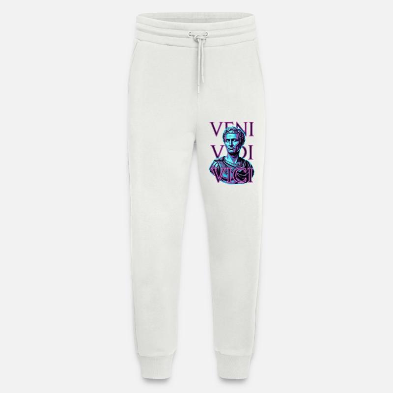 Veni Vidi Vici Caesar - Jogginghose - made by SPREAD - OFF WHITE
