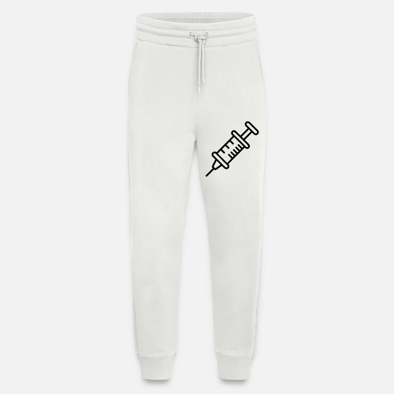 syringe - Jogging Pants - made by SPREAD  - OFF WHITE