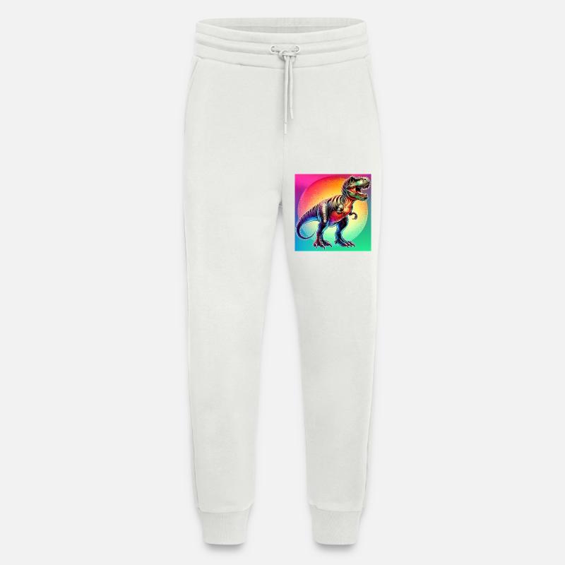 dinosaur - Jogging Pants - made by SPREAD  - OFF WHITE