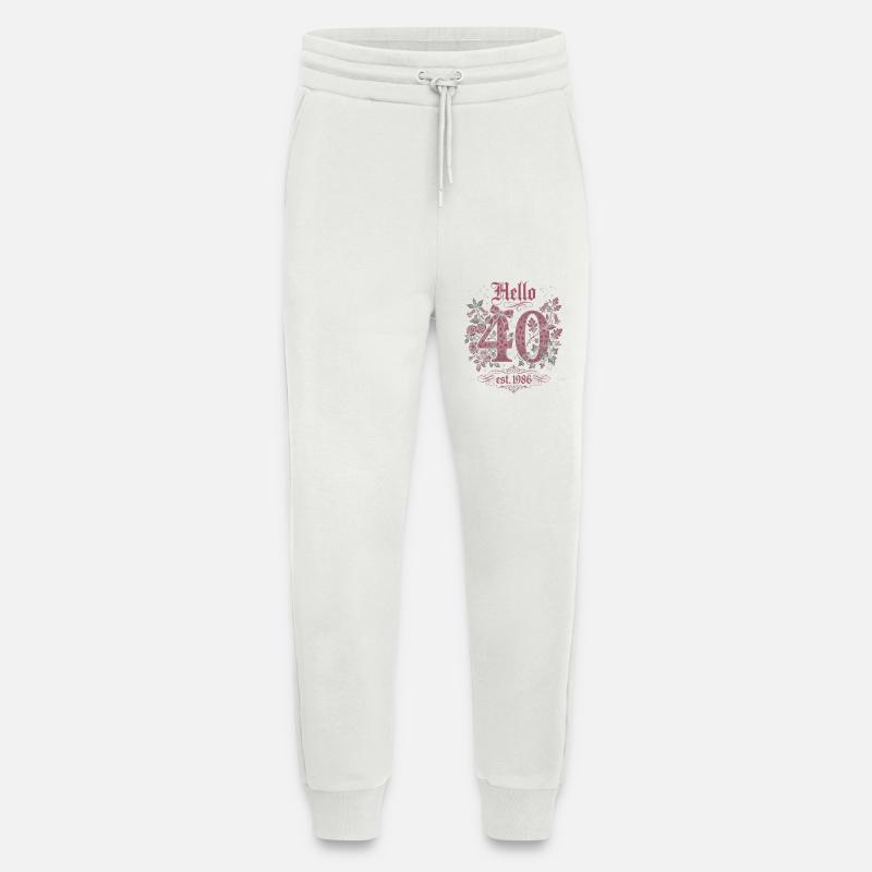 Hello 40 Leopard Pink Edition - Jogginghose - made by SPREAD - OFF WHITE