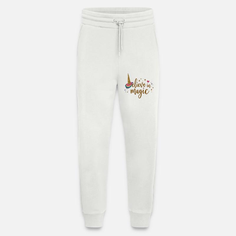 Glaube an Magie Einhorn - Jogginghose - made by SPREAD - OFF WHITE