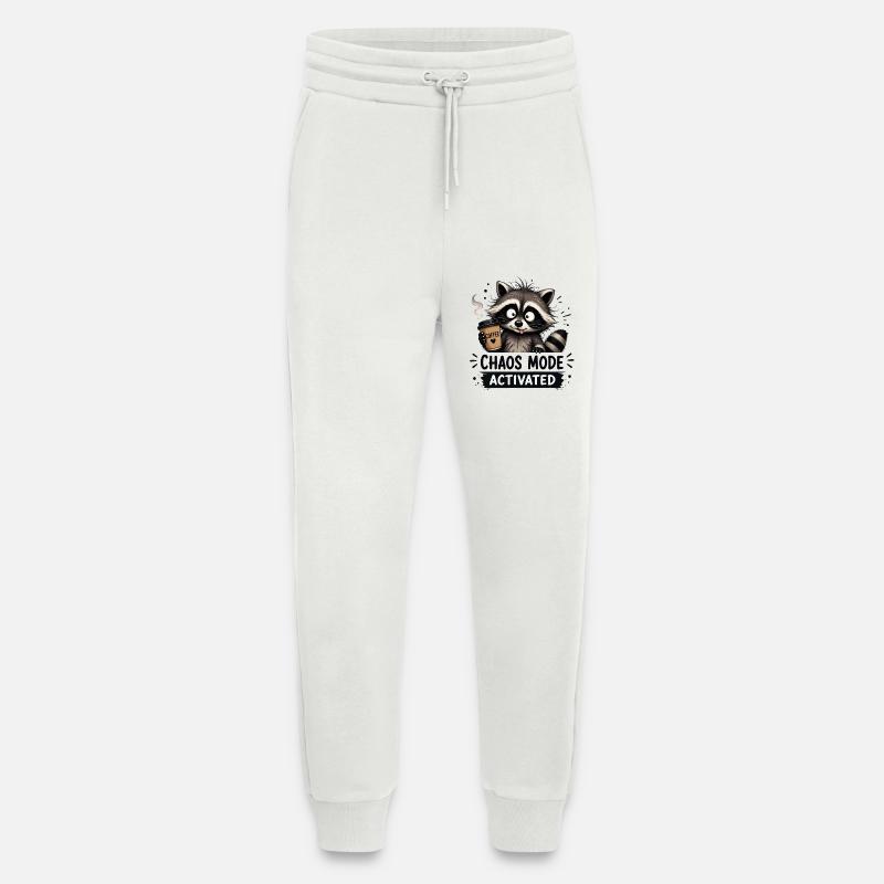 Mayhem Mode Enabled - Jogging Pants - made by SPREAD  - OFF WHITE
