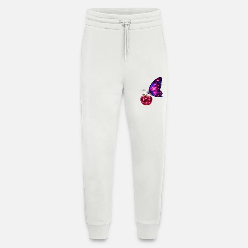 Ruby Life – Power Butterfly - Jogging Pants - made by SPREAD  - OFF WHITE