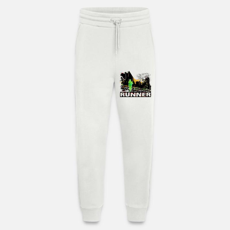 Runner - Jogging Pants - made by SPREAD  - OFF WHITE