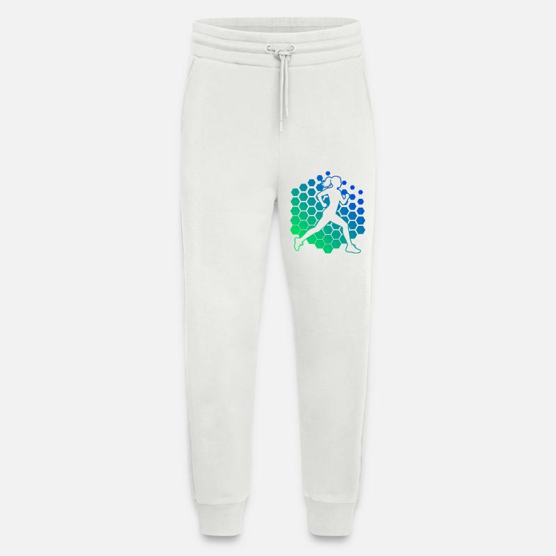 Geschenkidee für eine Running mit Running - Jogginghose - made by SPREAD - OFF WHITE