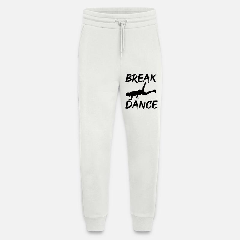 Breakdancing - Jogging Pants - made by SPREAD  - OFF WHITE
