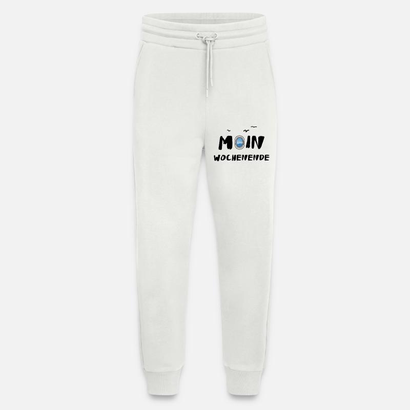 Hello Weekend - Jogging Pants - made by SPREAD  - OFF WHITE