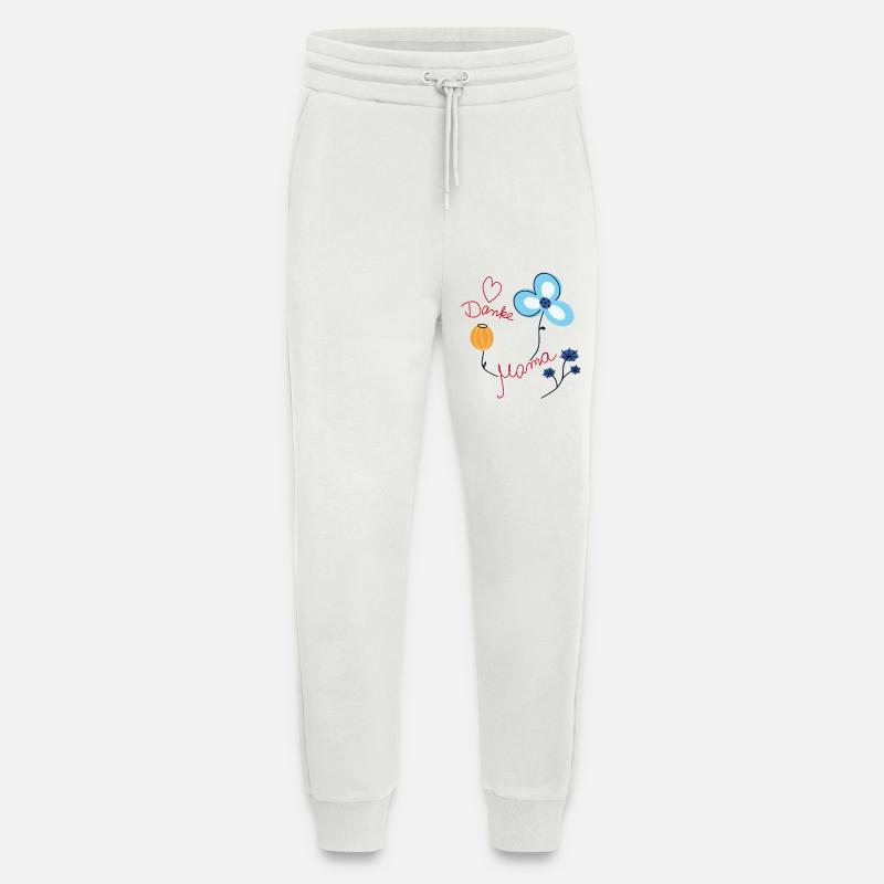 Danke Mama  - Jogginghose - made by SPREAD - OFF WHITE