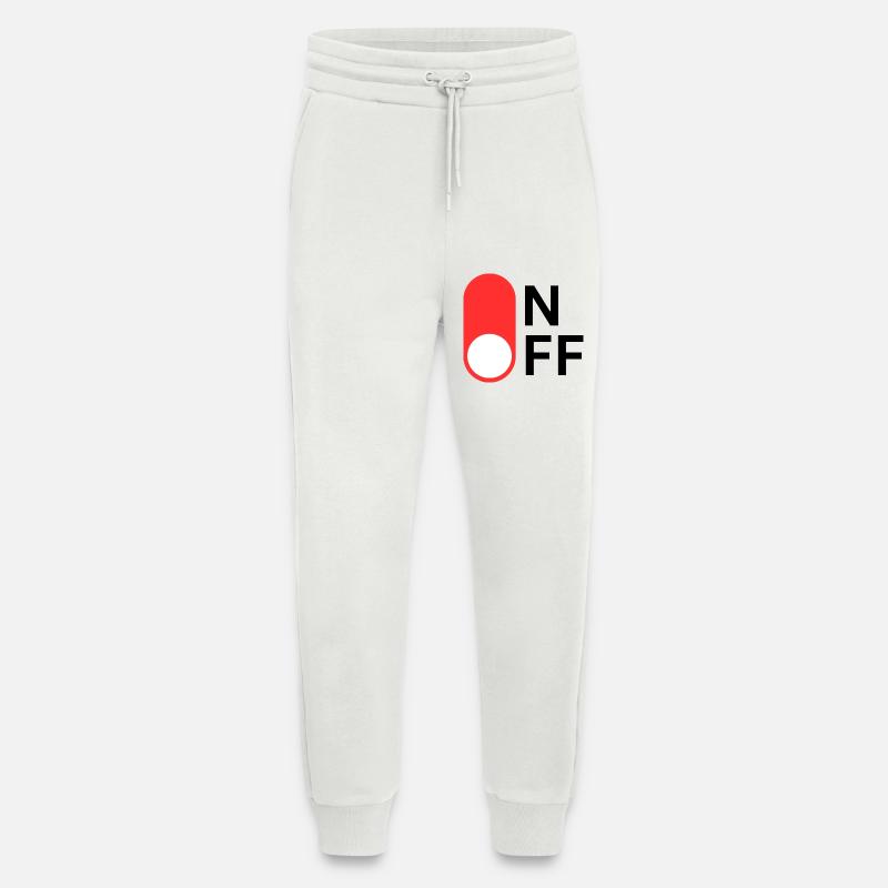 ON/OFF mode - Jogging Pants - made by SPREAD  - OFF WHITE