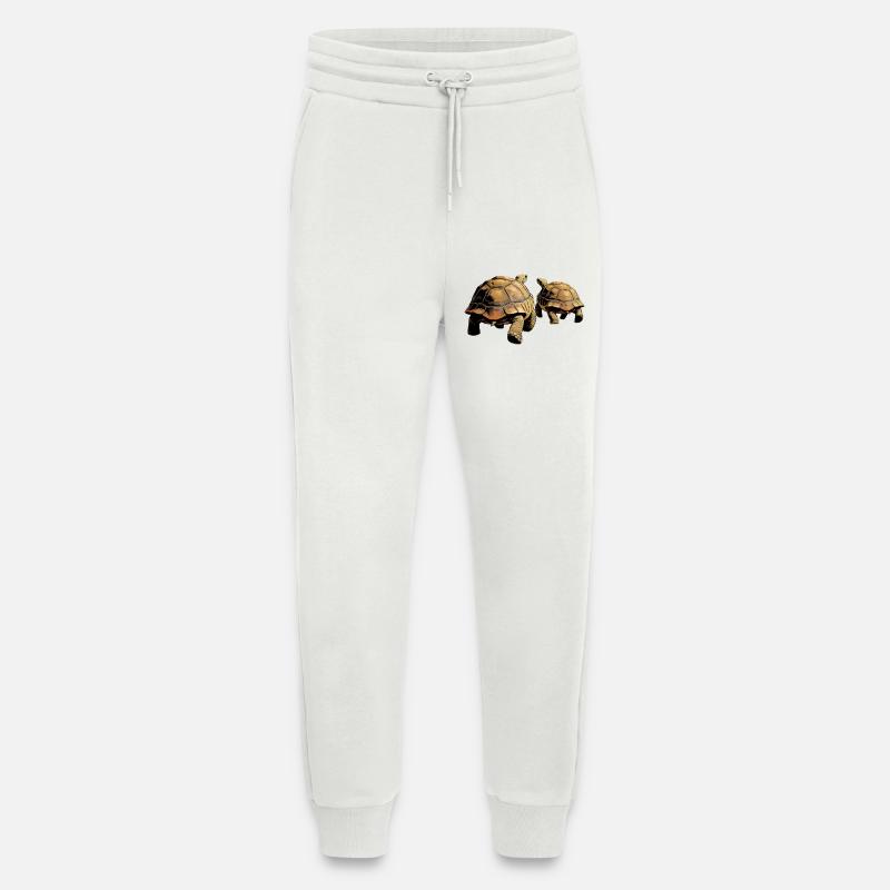 Duo turtles in the evening light - Jogging Pants - made by SPREAD  - OFF WHITE