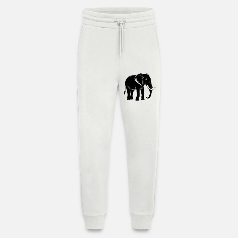 Elephant - Jogging Pants - made by SPREAD  - OFF WHITE