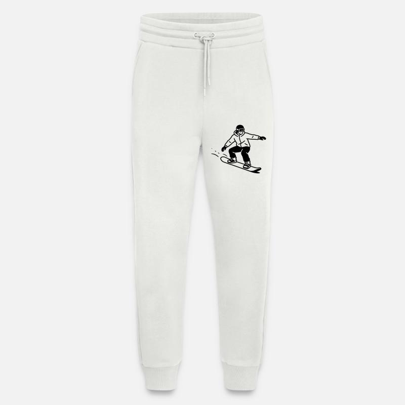 Sandboard - Pantalon de jogging bio décontracté fabriqué en UE - OFF WHITE