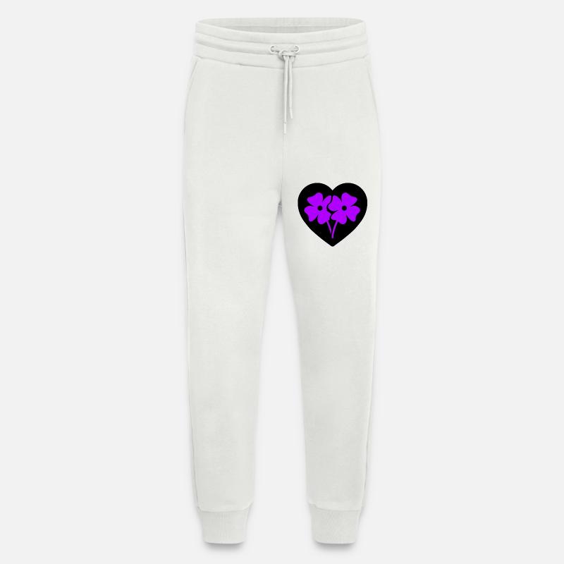 Blumen - Jogginghose - made by SPREAD - OFF WHITE