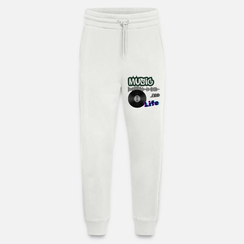 Vinyl - Jogginghose - made by SPREAD - OFF WHITE