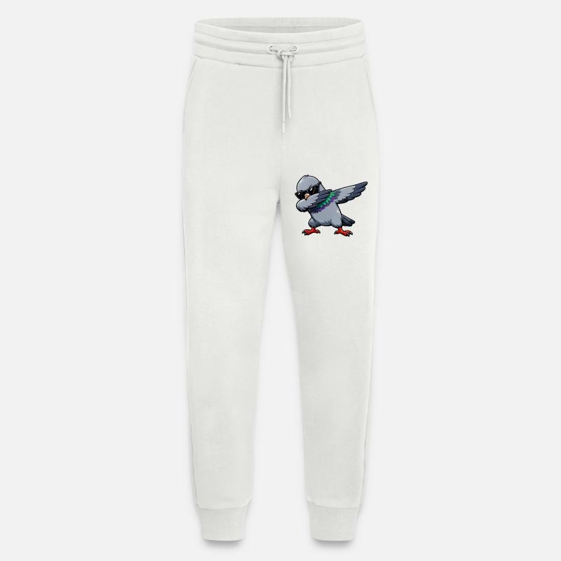 Dabbing Taube - Jogginghose - made by SPREAD - OFF WHITE