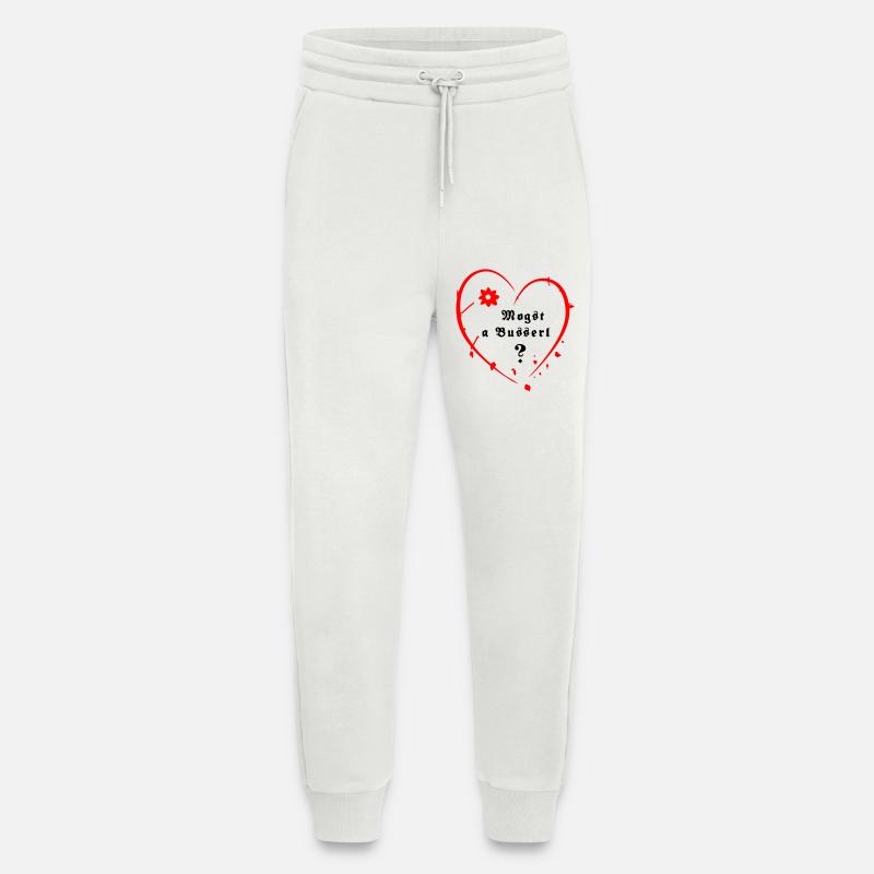  Herz  - Jogginghose - made by SPREAD - OFF WHITE