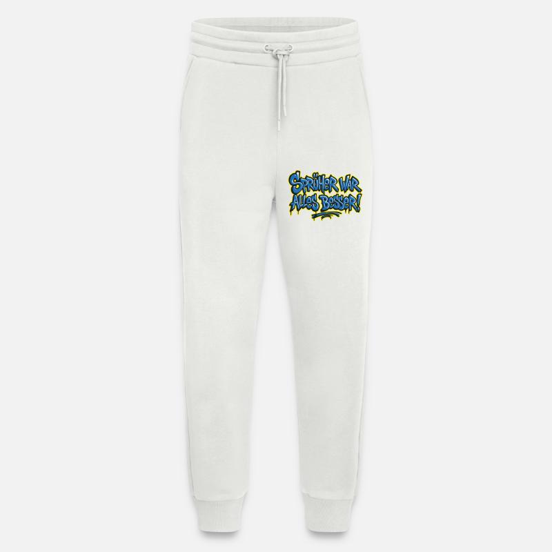 Sprayer was all better! 2 - Jogging Pants - made by SPREAD  - OFF WHITE