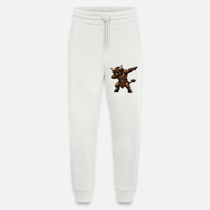 Dabbing Minotaurus - Jogginghose - made by SPREAD - OFF WHITE