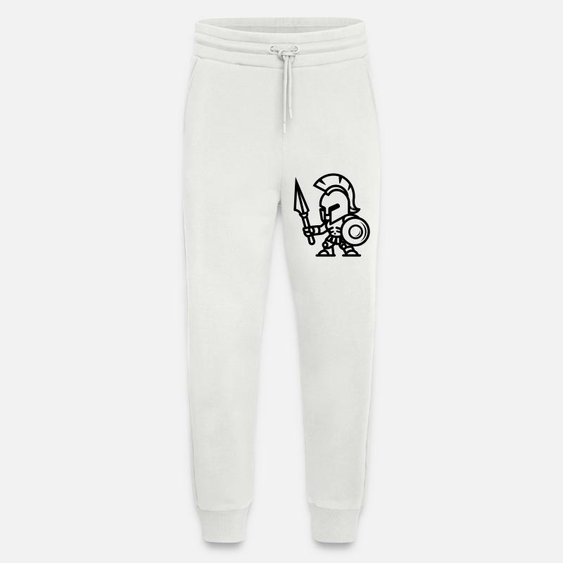 Spartan - Jogging Pants - made by SPREAD  - OFF WHITE