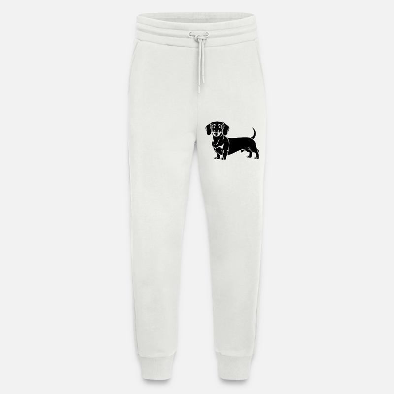Dachshund - Jogging Pants - made by SPREAD  - OFF WHITE
