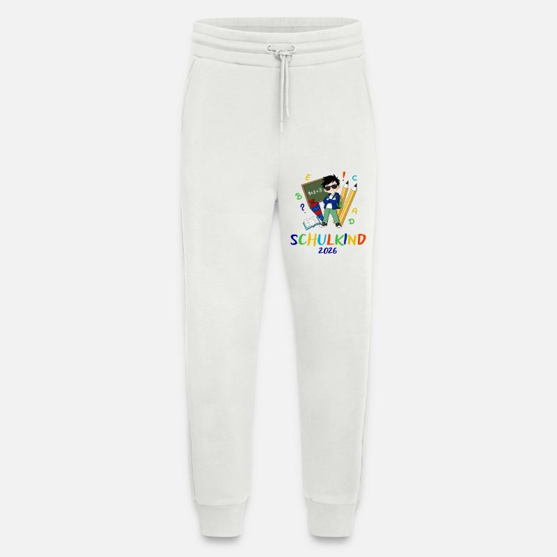 Schulkind 2026 bunt - Jogginghose - made by SPREAD - OFF WHITE