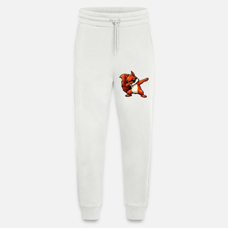 Dabbing Rotes Eichhörnchen - Jogginghose - made by SPREAD - OFF WHITE