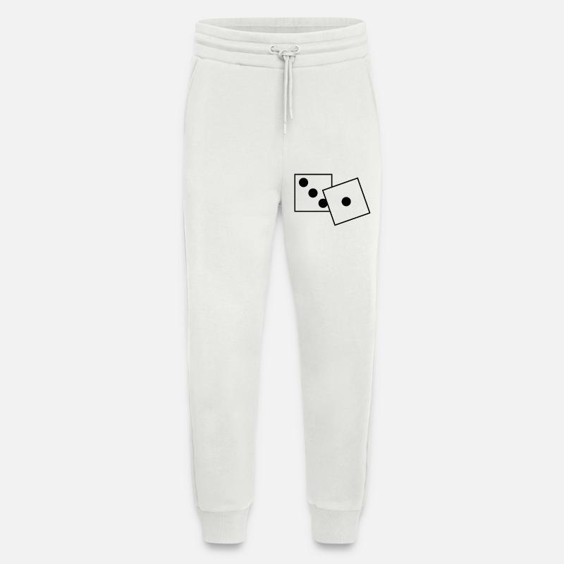 says - Jogging Pants - made by SPREAD  - OFF WHITE